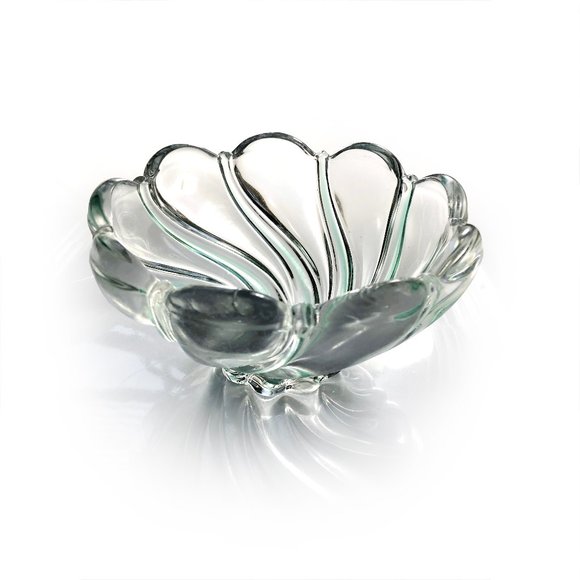 Mikasa Other - Mikasa Lead Crystal Glass Swirl Small Bowl